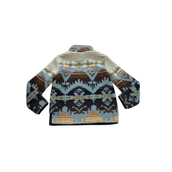 L.L. Bean Signature Sherpa Fleece Quarter-Zip Aztec Women's Size Small- Outdoors - Picture 3 of 6